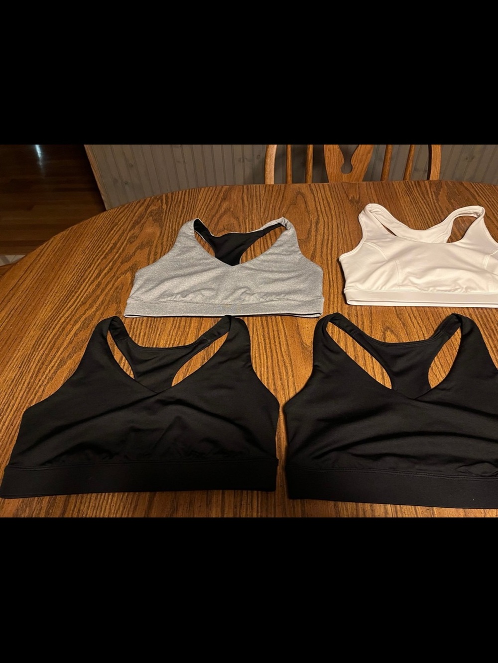 tek gear 5 Racerback Sports Bras new no tags - Picture 7 of 8